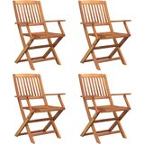  5-dijelni vrtni blagovaonski set od masivnog bagremovog drva | shoptok.hr