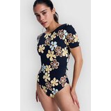 Roxy Sun Babe Ss Onesie Lycra anthracite nostalgic fls Cene