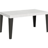 Itamoby   Flame (90x160/420 cm) - bela, barva nog: antracit - raztegljiva jedilna miza, (20842458) Cene