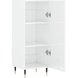  Komoda sjajna bijela 34,5 x 34 x 90 cm od konstruiranog drva | shoptok.hr