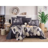  angelina anthracitebeigecream exclusive satin double quilt cover set | ePonuda.com