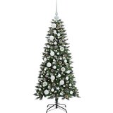  Umjetno božićno drvce Zelena 120 cm PVC, plastika i čelik | shoptok.hr