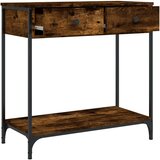  Konzolni stol boja hrasta 75 x 34 5 x 75 cm konstruirano drvo | shoptok.hr