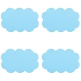 Dječje protuklizne podloge 4 kom za kadu 9x14,5 cm Nuages –