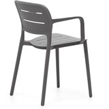 Kave Home Siva plastična vrtna stolica Morella – | shoptok.hr
