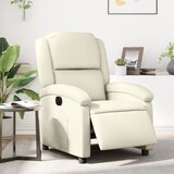 Maison Chic Električni naslanjač - Relax naslanjač krem umetno usnje, (22062279) | Shoptok.si