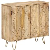 VidaXL Komoda od masivnog drva manga 80 x 30 x 75 cm VidaXL Komoda od masivnog drva manga 80 x 30 x 75 cm Slike