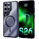3mk Ovitek SATIN ARMOR MagCase za Samsung Galaxy S26 Ultra - črn, prozoren | Shoptok.si