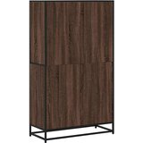  Polica za knjige smeđi hrast 80,5x35x139 cm izrađeno drvo | shoptok.hr