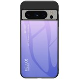 INORCO Gradient barvni ovitek za Google Pixel 8 Pro, kaljeno steklo+PC+TPU hibridni ovitek za telefon, (22036745) Cene