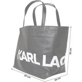Karl Lagerfeld Shopper torba crna / bijela | shoptok.hr