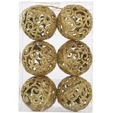  Kuglice zlatne izdubljene 5 cm – 6 komada | shoptok.hr