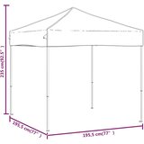  Sklopivi šator za zabave bijeli 2 x 2 m | shoptok.hr