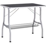 Podesivi stol za njegu pasa s 2 omče i košarom | shoptok.hr