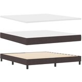  Postelja boxspring z vzmetnico Temno rjava 180 x 200 cm blago, (5000126266) | Shoptok.si