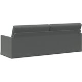 SOFA za 3 osobe Tamnosiva 220 x 81 x 82 cm Tkanina | shoptok.hr