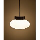 Kave Home Bela/črna kovinska viseča svetilka s steklenim senčilom ø 26 cm Idela – | Shoptok.si