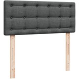  box spring s madracem tamnosivi 120 x 190 cm tkanina | shoptok.hr