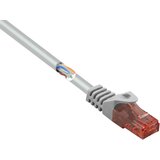 Renkforce RF-5047522 RJ45 omrežni kabel\, Patch kabel CAT 6 U/UTP 3.00 m siva z zaščitnim zapornim zatičem\, brez halogena 1 kos, (20530677) | Shoptok.si