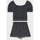 Sinsay Viskozi komplet: bluza i kratke hlače | shoptok.hr