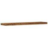  Zidne police 4kom boja staro drvo 40x10x1,5cm konstruirano drvo | shoptok.hr
