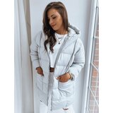 DStreet Light grey women's oversize jacket DAYTON from Cene