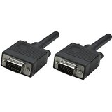 Manhattan VGA priključni kabel VGA 15-polni vtič\, VGA 15-polni vtič 10.00 m črna 312776 lahko se privije VGA kabel, (20410639) | Shoptok.si