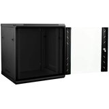  Mrežni ormar s pohranom Crna 60 x 45 x 65 cm Čelik | shoptok.hr