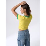 Sinsay Pamučna majica s natpisom BRASIL | shoptok.hr