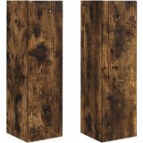 TV zidni ormar Zidne 2 pcs Dimljeni hrast 30 x 31 x 100 cm | Eponuda.ba
