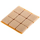 STABILIT podložna pločica od filca (25 x 25 x 5 mm, Lijepljenje, 9 Kom., Natur) Cijene