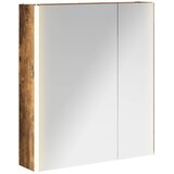  Kupaonski ormar s ogledalom Dimljeni hrast 63,5 x 15,5 x 70 cm | shoptok.hr