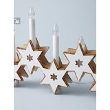 Sinsay Božićni LED svijećnjak s motivom zvijezda | shoptok.hr