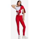 Adidas Tajice za žene, boja: crvena, s aplikacijom, IB7382-red | shoptok.hr