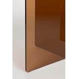 Zuiver Rjava steklena klubska mizica 60x80 cm Linea – | Shoptok.si