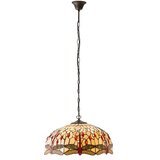 Endon 64079 - Luster na lancu Tiffany DRAGONFLY 3xE27/60W/230V prečnik 50 cm | Eponuda.com