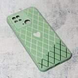 Torbica diamond heart za xiaomi 10c svetlo zelena