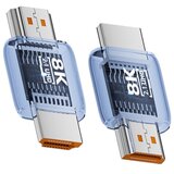 INF UHD moški-na-moški HDMI adapter (3 paketi) — HDMI 2.1 8K@60Hz 180° priključek Blue, (5000327388) Cene