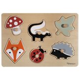 Kindsgut Drvena reljefna puzzle (broj komada 6 kom) Forest – | shoptok.hr