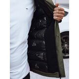 DStreet Men's winter jacket with hood green | Shoptok.si