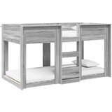  Postelja na vzkraj za otroke Siva Sonoma 90 x 200 cm, (5000137068) | Shoptok.si