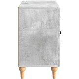 TV ormar Betonska siva 89 x 34,5 x 60 cm Konstruirano drvo | shoptok.hr