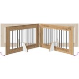  Vrata za pse s postoljem 4 pcs Hrast artisan 100 x 60 cm | shoptok.hr