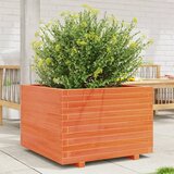 Vrtna sadilica voštano smeđe boje 70x70x49,5 cm od borovine | shoptok.hr