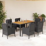  3-dijelni vrtni blagovaonski set od poliratana | shoptok.hr