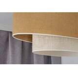  Duolla - Plafonski luster DOUBLE OVAL YUTE 2xE27/15W/230V braon/krem | Eponuda.com
