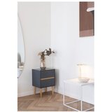 House Nordic Svjetlo smeđa staklena vaza (visina 31 cm) – | shoptok.hr