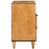 vidaXL Nočna omarica Svetlo rjava 50 x 33 x 60 cm trden mangov les | Shoptok.si
