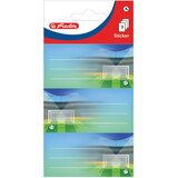  Etikete školske papir nogomet herlitz 50034307 blister | shoptok.hr