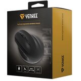 Yenkee Bežični miš vertikalni ergonomski YMS 5060R 2400dpi/ Dual mode 2.4/BT Crni